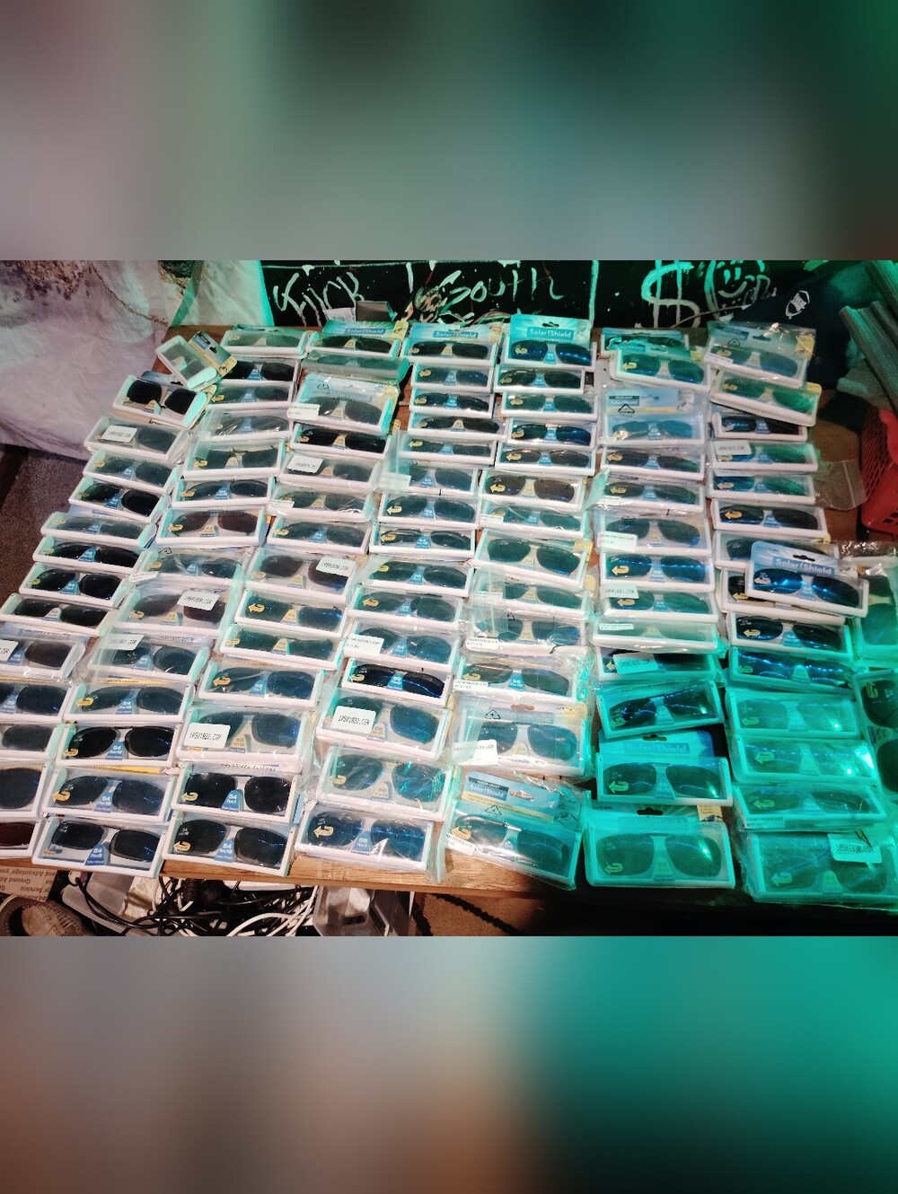 Bulk Lot Sunglasses - Rectangle Frames -Orig $16.99for1  -Auction-$30for 50pairs